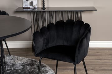 Copenhagen Matgrupp med 4 Limhamn Matstolar Svart - Furniture Fashion - Möbler - Bord & matgrupp - Matgrupp