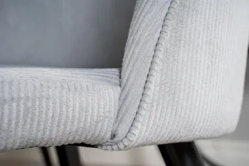 Copenhagen Matgrupp med 6 Valerie Matstolar Manchester Grå/S - Furniture Fashion - Möbler - Bord & matgrupp - Matgrupp