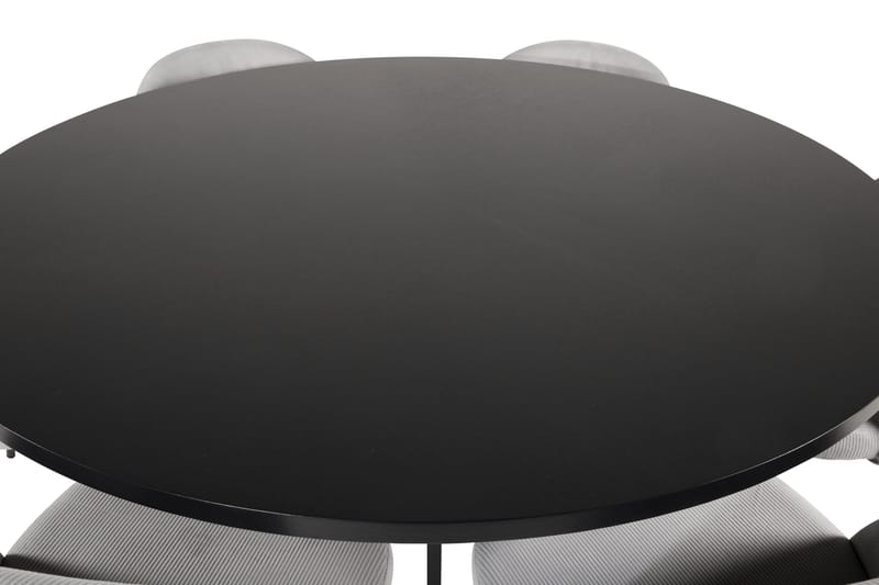 Copenhagen Matgrupp med 6 Valerie Matstolar Manchester Grå/S - Furniture Fashion - Möbler - Bord & matgrupp - Matgrupp