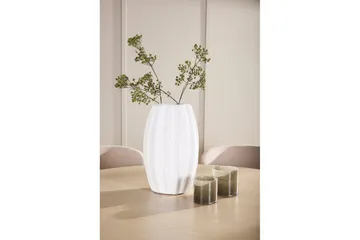 Matgrupp Copenhagen Runt 140 cm med 6st Astoria Stolar Vit / Beige, Beige - Vit / Beige, Beige - Möbler - Bord & matgrupp - Matgrupp