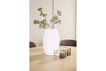 Matgrupp Copenhagen Runt 140 cm med 6st Astoria Stolar Vit / Beige, Brun - Vit / Beige, Brun - Möbler - Bord & matgrupp - Matgrupp