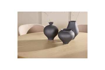 Matgrupp Copenhagen Runt 140 cm med 6st Astoria Stolar Vit / Svart, Beige - Vit / Svart, Beige - Möbler - Bord & matgrupp - Matgrupp