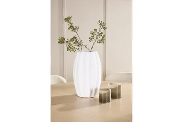 Matgrupp Copenhagen Runt 140 cm Vit/Beige med 6st Lilja Stolar - Möbler - Bord & matgrupp - Matgrupp