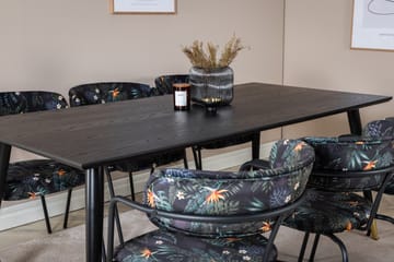 Daicy Matbord 180 cm med 6 st Arcarazo Fåtölj - Möbler - Bord & matgrupp - Matgrupp