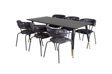 Daicy Matbord 180 cm med 6 st Arcarazo Fåtölj - Möbler - Bord & matgrupp - Matgrupp