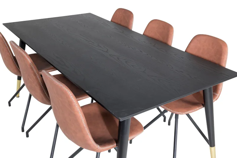 Daicy Matbord 180 cm med 6 st Ypas Matstol - Möbler - Bord & matgrupp - Matgrupp