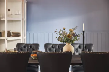 Dijon Matgrupp 200 cm inkl 6 Bergviken Stolar Konstläder - Brun - Möbler - Bord & matgrupp - Matgrupp