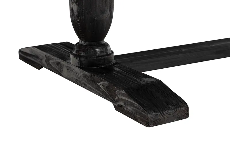 Dijon Matgrupp 200 cm inkl 6 Bergviken Stolar Konstläder - Brun - Möbler - Bord & matgrupp - Matgrupp