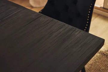 Dijon Matgrupp 200 cm inkl 6 Bergviken Stolar Sammet - Brun / Svart / Sammet - Förvaring - Förvaringsmöbler - Sideboard & skänk