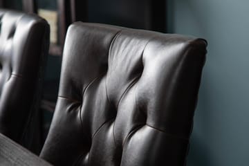 Dijon Matgrupp 200 cm med 6 Tuva Fåtölj - Vintage Trä / Brun Pu - Möbler - Bord & matgrupp - Matgrupp