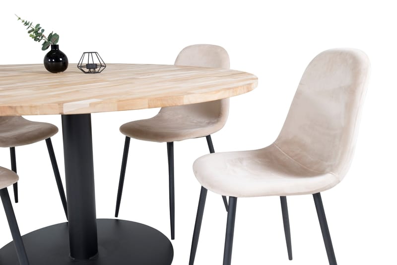 Ezra Matgrupp 198 cm med 4 Pontus Stolar - Möbler - Bord & matgrupp - Matgrupp