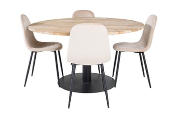 Ezra Matgrupp 198 cm med 4 Pontus Stolar - Möbler - Bord & matgrupp - Matgrupp