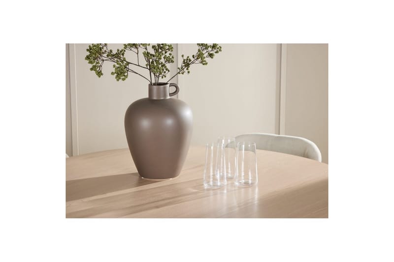 Matgrupp Flora Runt 120 cm Vit med 4st Lilja Stolar - Möbler - Bord & matgrupp - Matgrupp