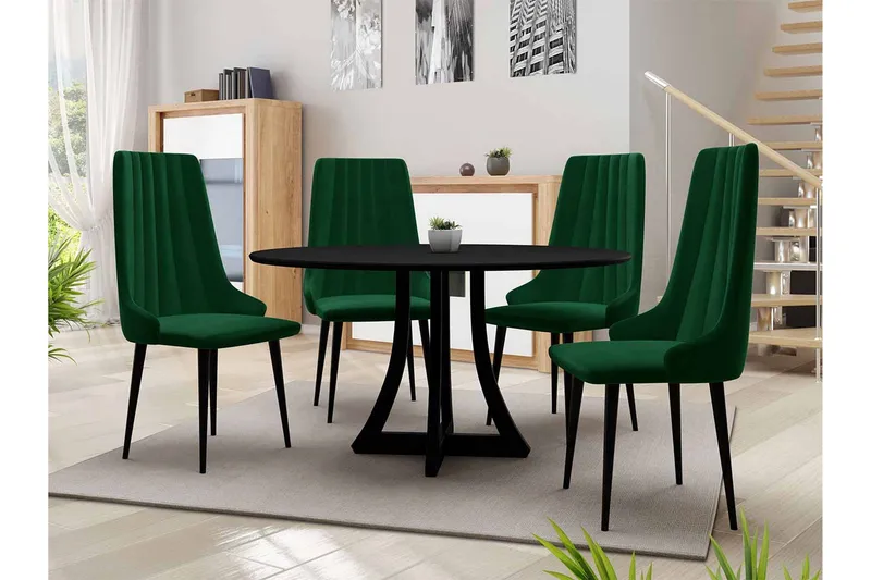 Hollan Matgrupp Grön - Möbler - Bord & matgrupp - Matgrupp