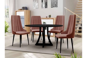 Hollan Matgrupp Rosa - Möbler - Bord & matgrupp - Matgrupp