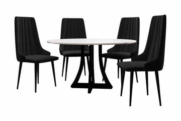 Hollan Matgrupp Svart - Möbler - Bord & matgrupp - Matgrupp