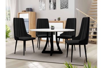Hollan Matgrupp Svart - Möbler - Bord & matgrupp - Matgrupp