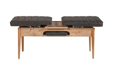 Idehult Matgrupp 4 delar 75 cm - Trä/natur/Antracit - Möbler - Bord & matgrupp - Matgrupp