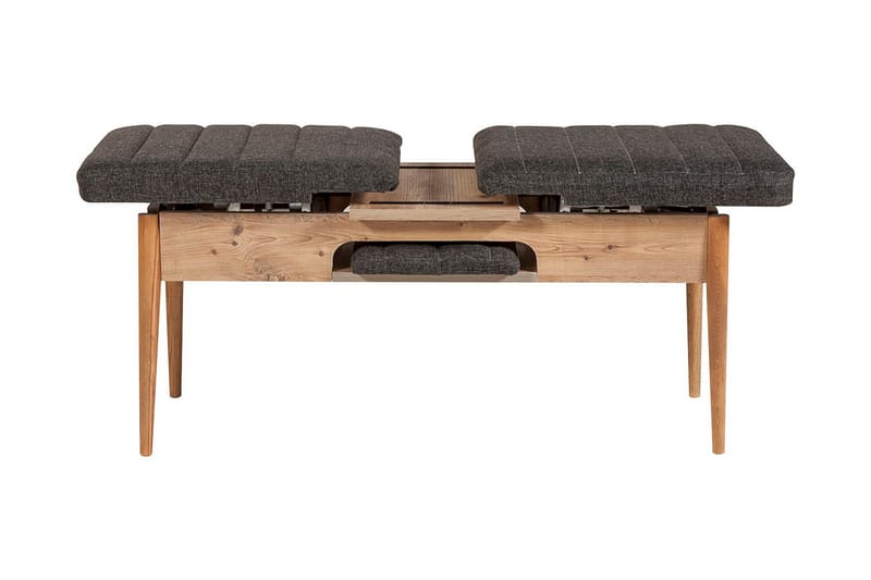 Idehult Matgrupp 4 delar 75 cm - Trä/natur/Antracit - Möbler - Bord & matgrupp - Matgrupp