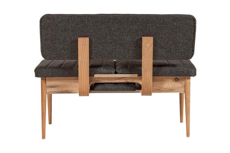 Idehult Matgrupp 4 delar 75 cm - Trä/natur/Antracit - Möbler - Bord & matgrupp - Matgrupp