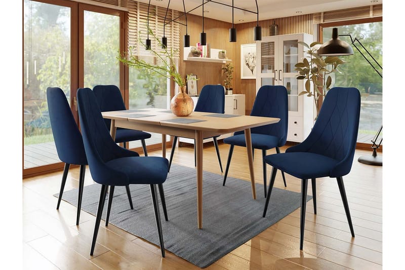 Ingram Matgrupp Blå - Möbler - Bord & matgrupp - Matgrupp