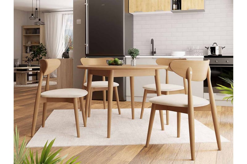 Ingram Matgrupp Rosa - Möbler - Bord & matgrupp - Matgrupp