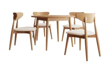 Ingram Matgrupp Rosa - Möbler - Bord & matgrupp - Matgrupp