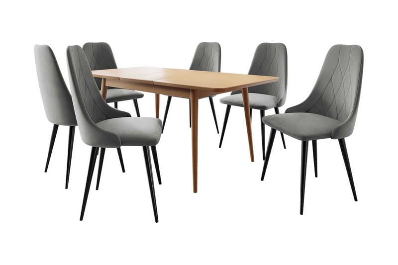 Ingram Matgrupp Rund Grå