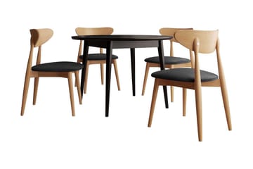 Ingram Matgrupp Svart - Möbler - Bord & matgrupp - Matgrupp