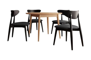 Ingram Matgrupp Svart - Möbler - Bord & matgrupp - Matgrupp