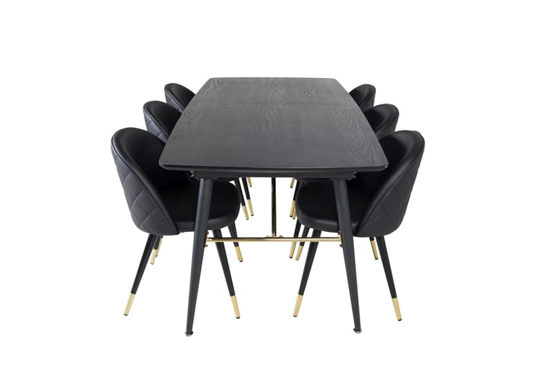 Irunea Matbord 180 cm med 6 st Valera Matstol - Möbler - Bord & matgrupp - Matgrupp