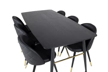 Irunea Matbord 180 cm med 6 st Valera Matstol - Möbler - Bord & matgrupp - Matgrupp