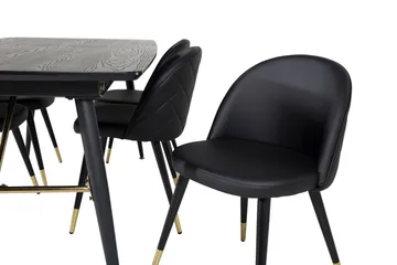 Irunea Matbord 180 cm med 6 st Valera Matstol - Möbler - Bord & matgrupp - Matgrupp