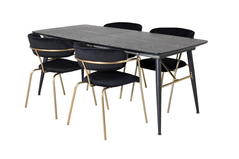 Irunea Matgrupp 180 cm + 4 st Arcarazo Matstolar - Möbler - Bord & matgrupp - Matgrupp