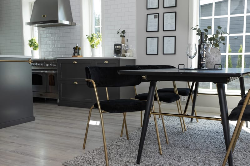 Irunea Matgrupp 180 cm + 6 st Arcarazo Matstolar - Möbler - Bord & matgrupp - Matgrupp