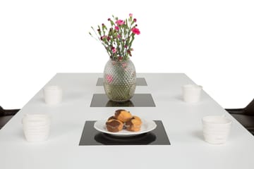 Jasmin Matgrupp 180 cm med 6 Tuva Fåtölj - Vit/Brun PU - Möbler - Bord & matgrupp - Matgrupp