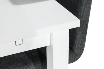 Jasmin Matgrupp med 6 st Cibus Stolar - Vit/Grå - Möbler - Bord & matgrupp - Matgrupp