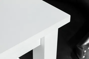 Jasmin Matgrupp med 6 Tuva Fåtölj - Vit/Svart PU - Möbler - Bord & matgrupp - Matgrupp