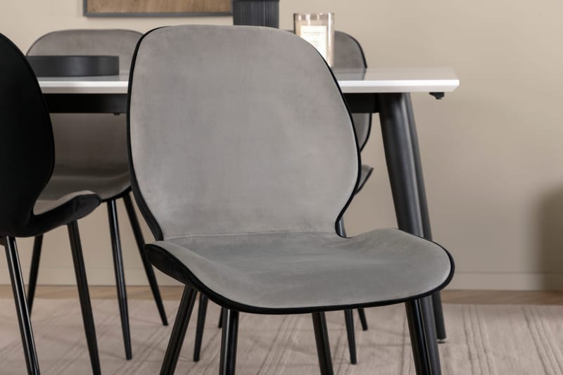 Jimmy matbord med 4st Emma matstol - Möbler - Bord & matgrupp - Matgrupp