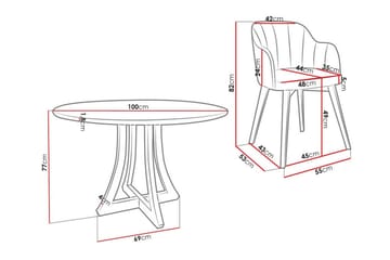 Kendale Matgrupp - Möbler - Bord & matgrupp - Matgrupp