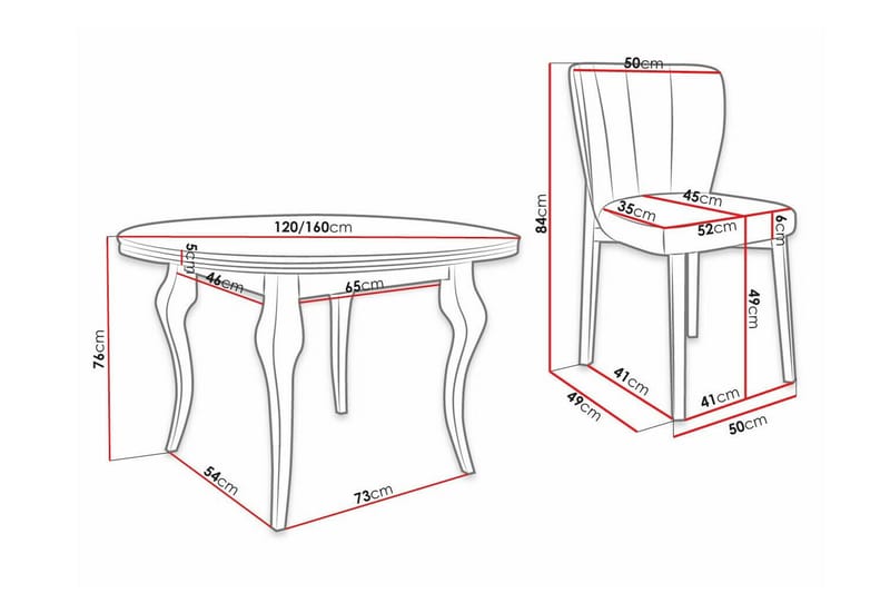 Kendale Matgrupp - Möbler - Bord & matgrupp - Matgrupp