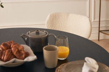 Kopparbo Matbord Runt 130 cm med 4st Gemmiano Matstol - Svart - Möbler - Bord & matgrupp - Matgrupp