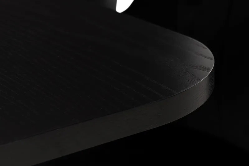 Kopparbo Matgrupp 200 cm inkl 6 Broddhult Stolar - Svart / Ribbade Ben - Möbler - Bord & matgrupp - Matgrupp