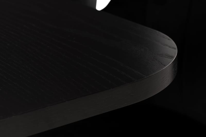 Kopparbo Matgrupp 200 cm inkl 6 Broddhult Stolar - Svart / Ribbade Ben - Möbler - Bord & matgrupp - Matgrupp