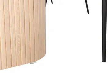 Kopparbo Matgrupp 200 cm inkl 6 Broddhult Stolar - Vit/Svart - Möbler - Bord & matgrupp - Matgrupp