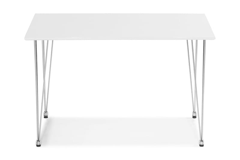 Matgrupp Kronblom 120 cm med 4 Cibus stolar - Vit - Möbler - Bord & matgrupp - Matgrupp