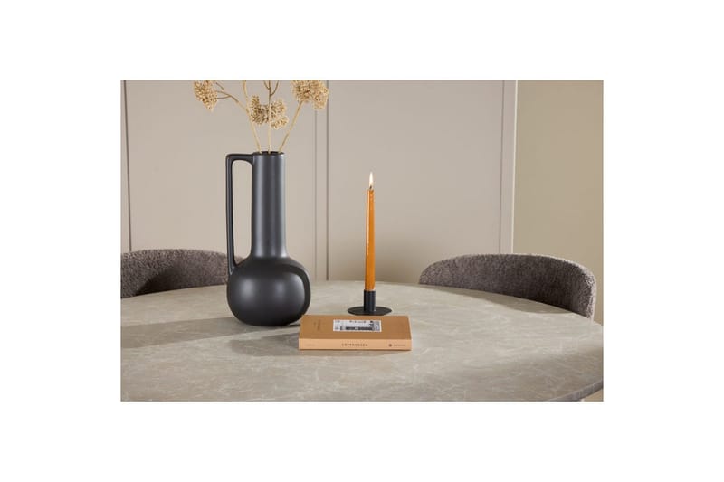 Matgrupp Lanzo Runt 120 cm Beige med 4st Astoria Stolar Brun - Brun - Möbler - Bord & matgrupp - Matgrupp