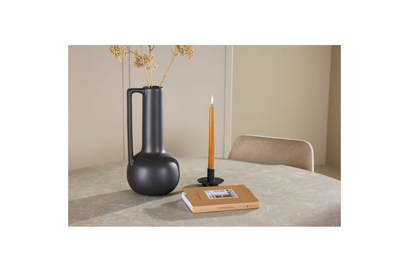 Matgrupp Lanzo Runt 120 cm med 4st Night Stolar Beige - Beige - Möbler - Bord & matgrupp - Matgrupp