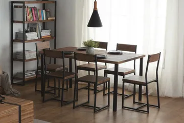 Laredo Matgrupp 90 cm - Svart - Möbler - Bord & matgrupp - Matgrupp