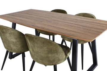 Leah Förlängningsbart Matbord med 4 st Sedavi Matstol - Möbler - Bord & matgrupp - Matgrupp